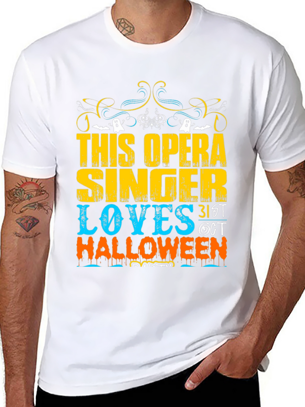 Opera Singer Halloween T-Shirt