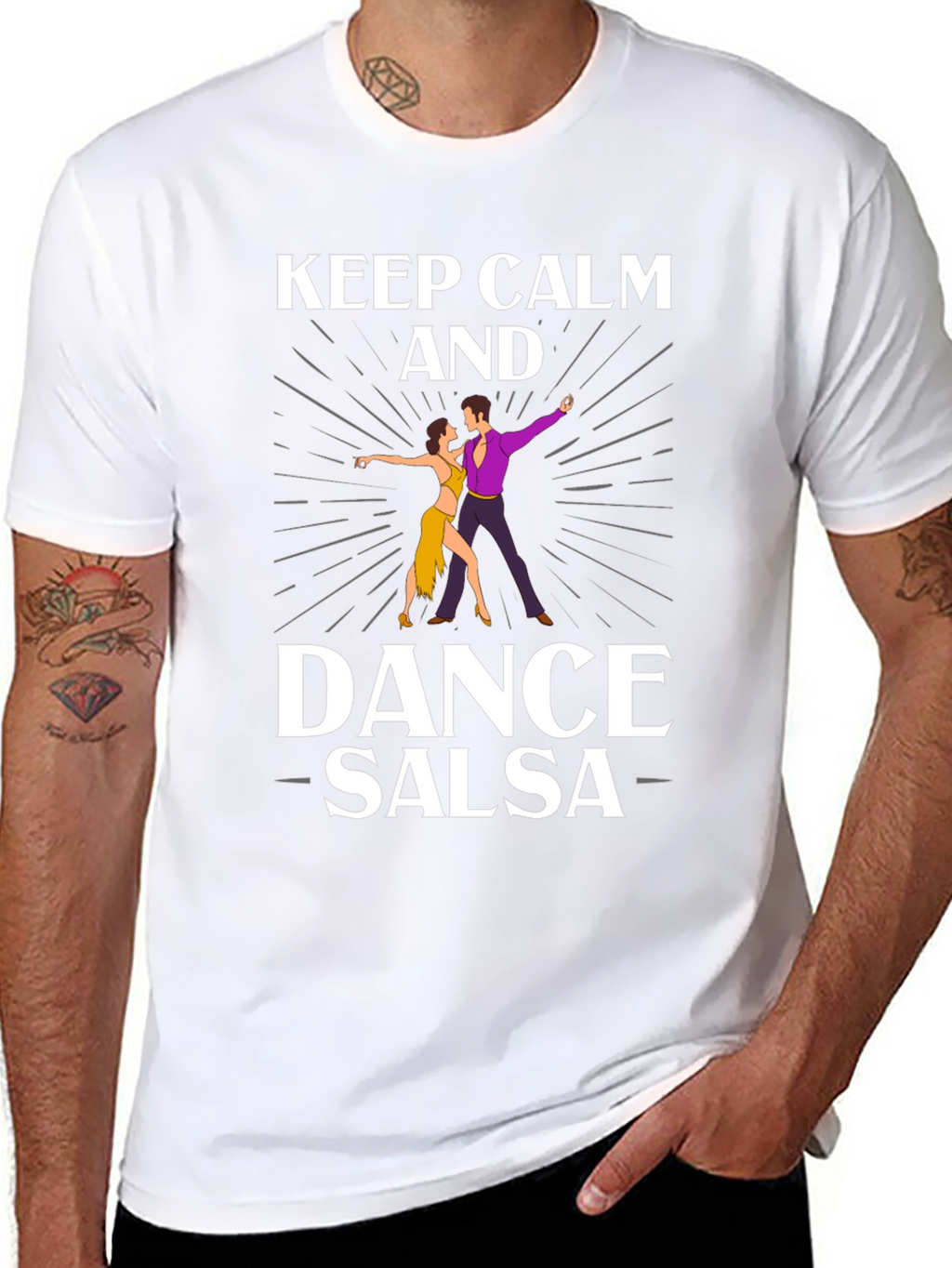 Keep Calm and Dance Salsa T-Shirt