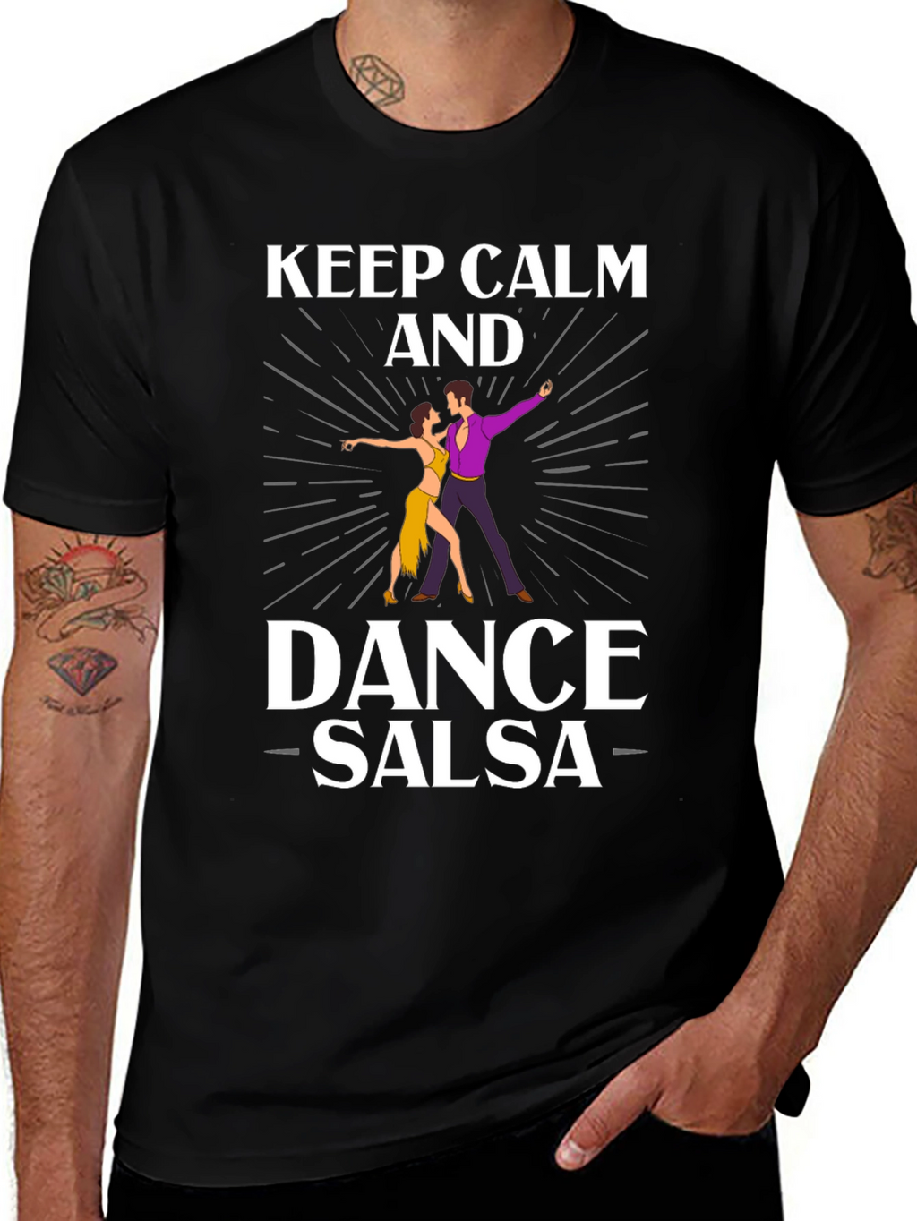Keep Calm and Dance Salsa T-Shirt
