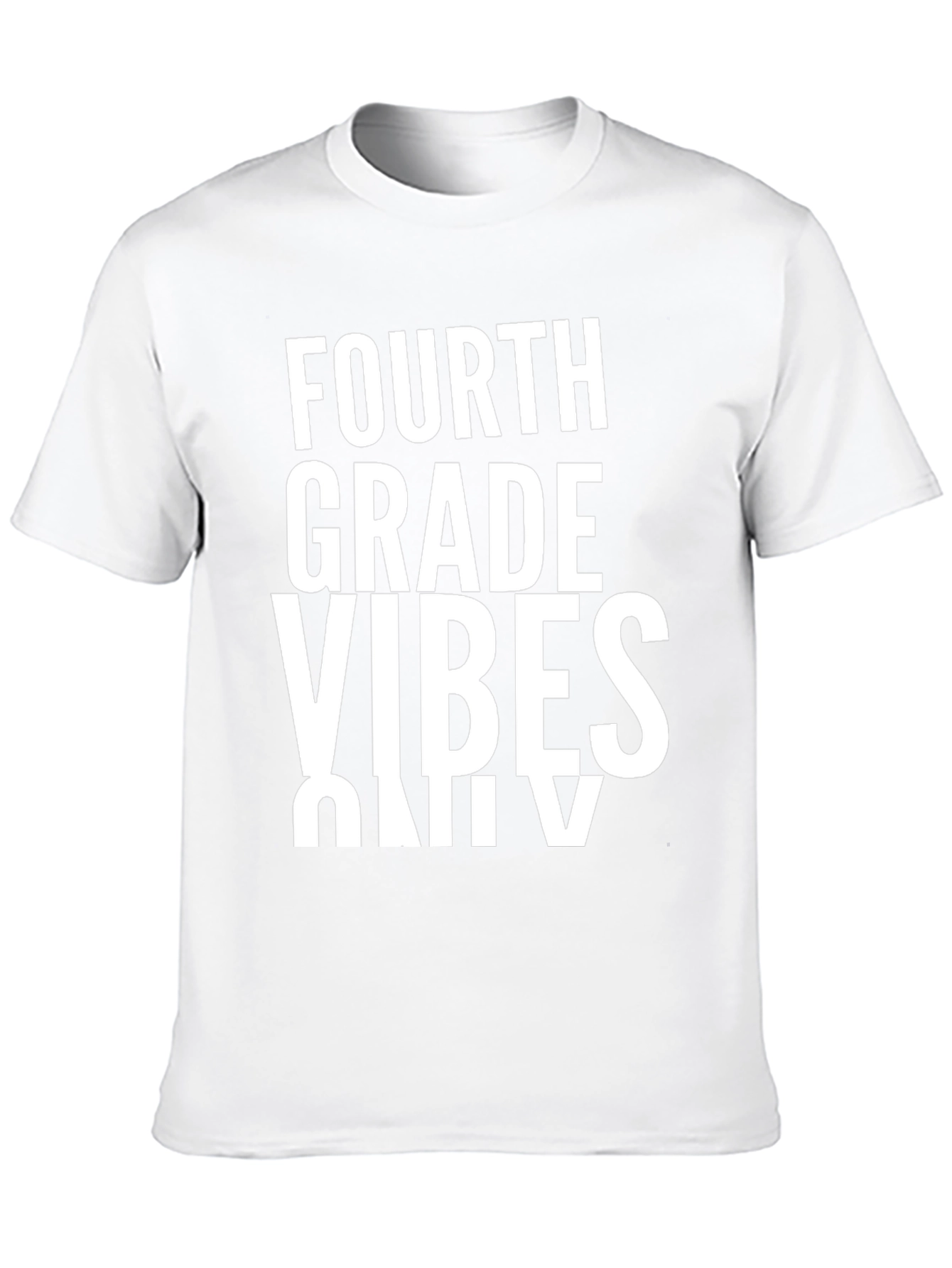 Fourth Grade Vibes Only Graphic Tee