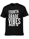 Fourth Grade Vibes Only Graphic Tee