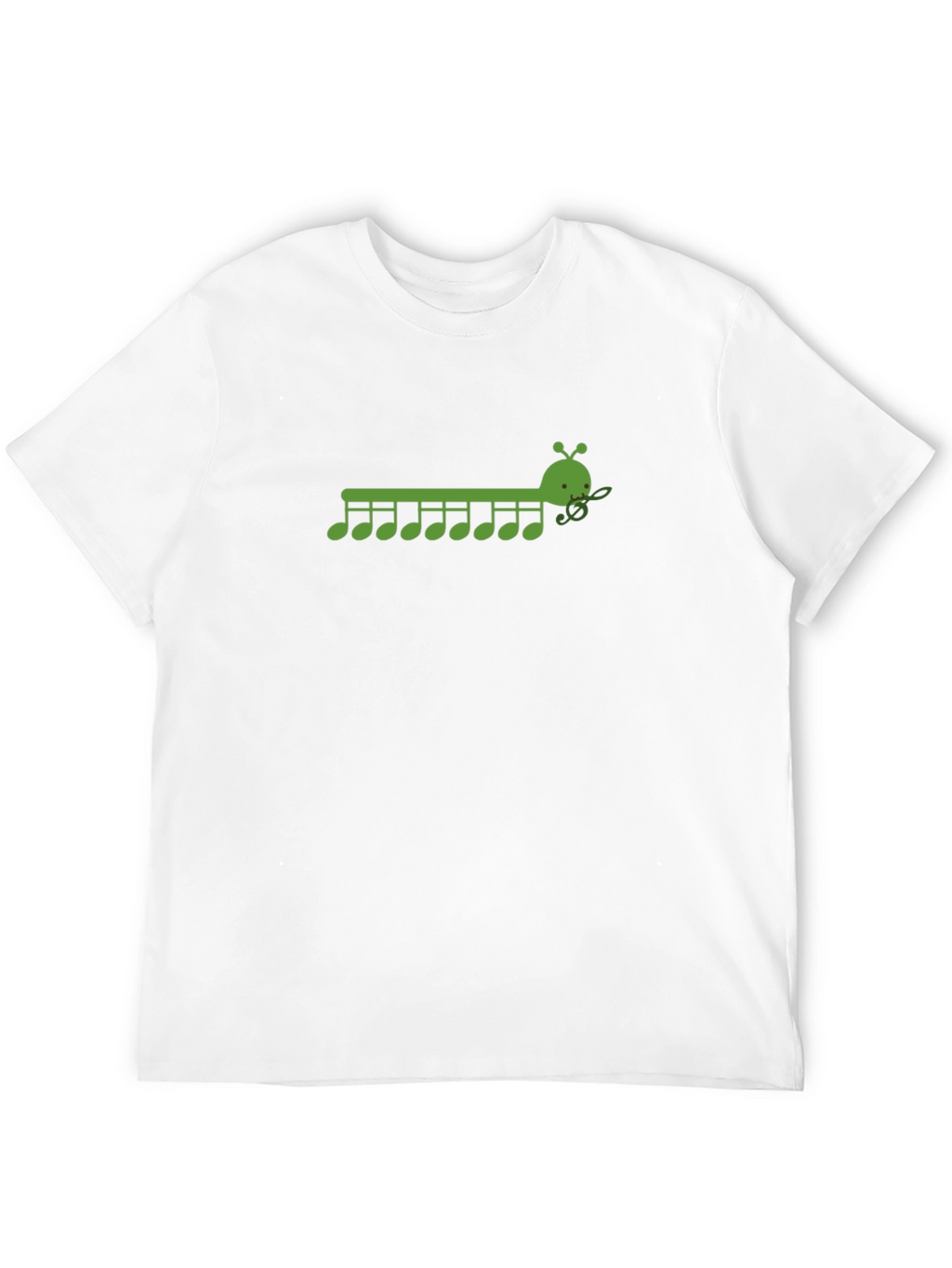 Musical Caterpillar Graphic T-Shirt - Black
