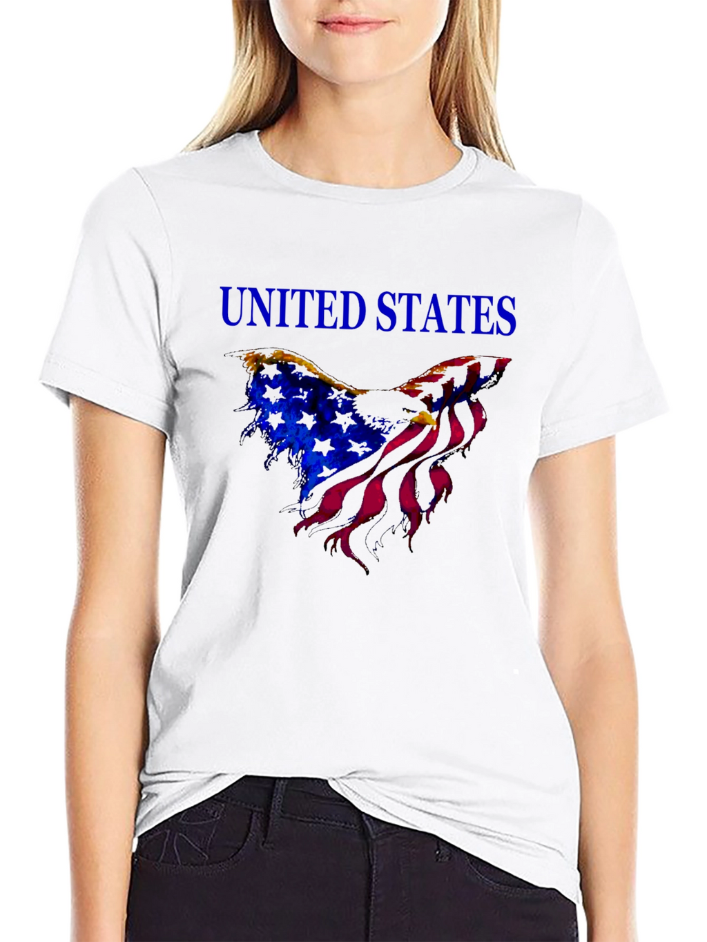 United States Flag Eagle T-Shirt - Patriotic USA Pride