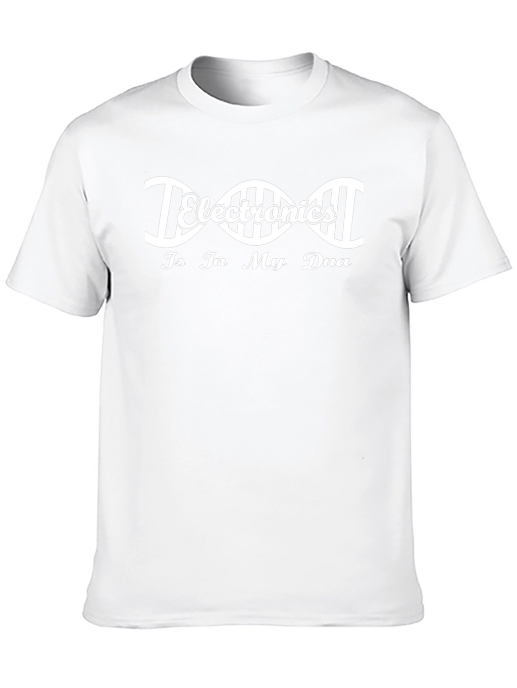 Electronics is In My DNA Black T-Shirt