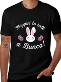 Bunco Bunny T-Shirt: Hoppin to Roll