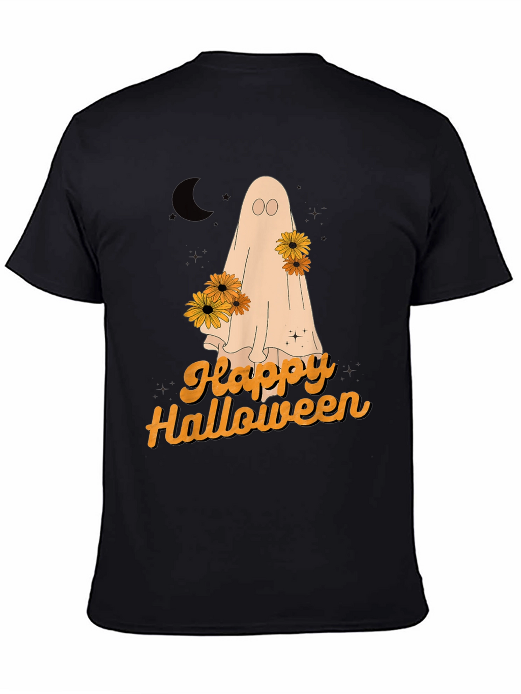 Happy Halloween Ghost Graphic Tee