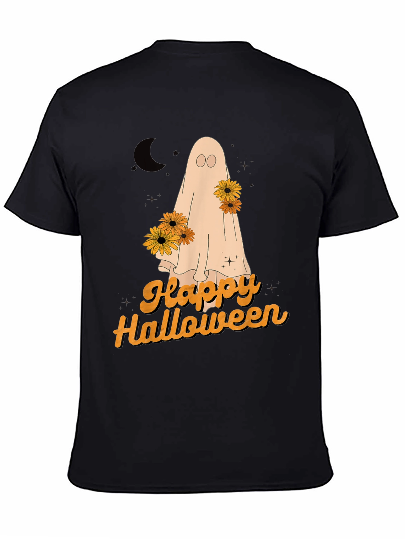 Happy Halloween Ghost Graphic Tee