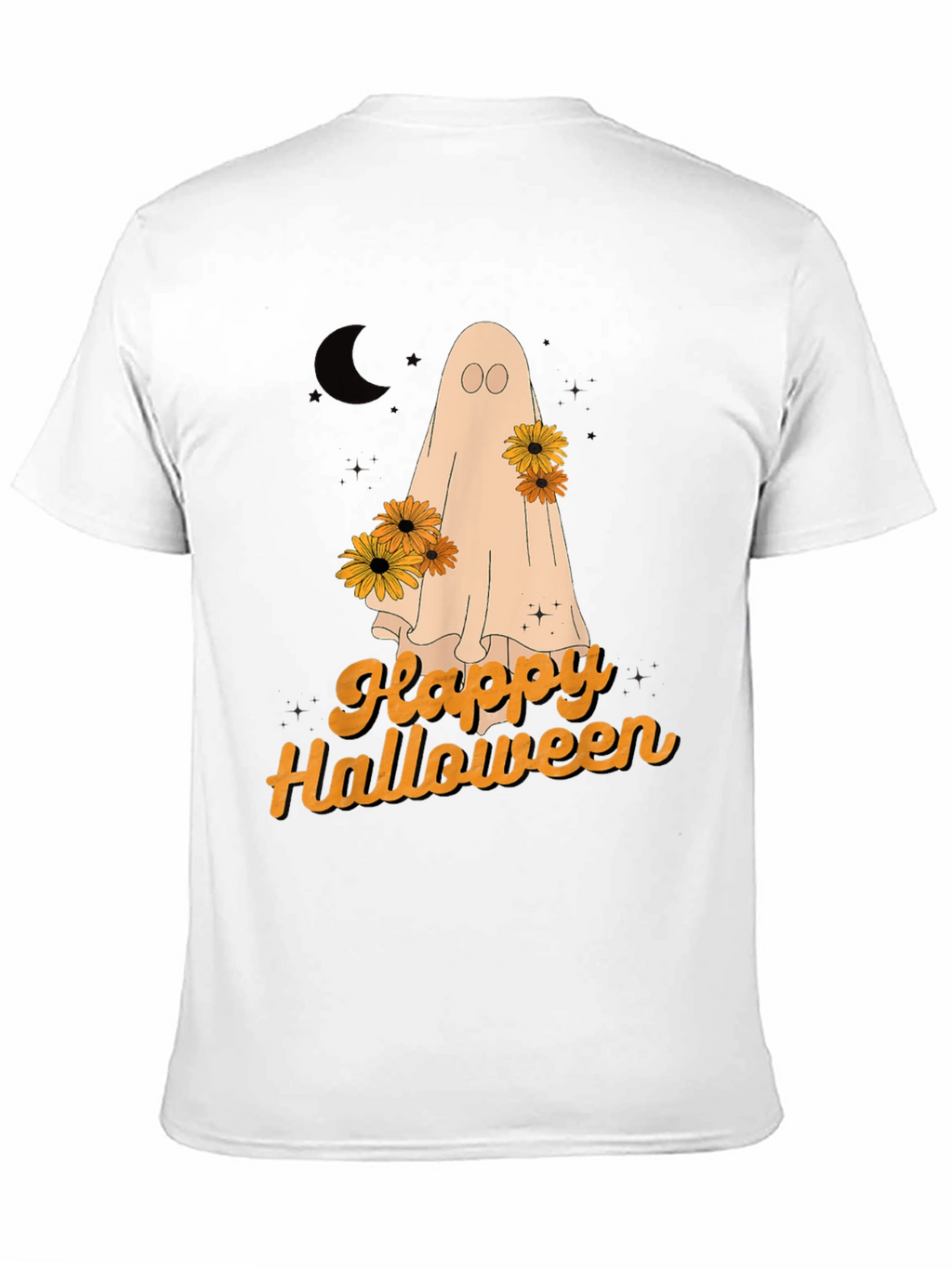 Happy Halloween Ghost Graphic Tee