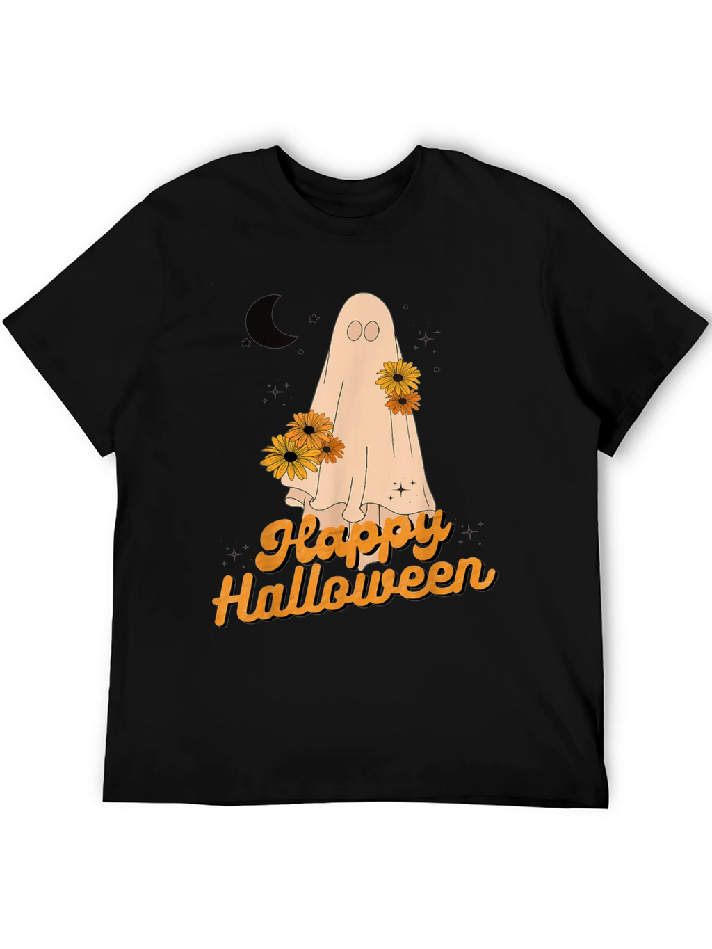Happy Halloween Ghost Graphic Tee