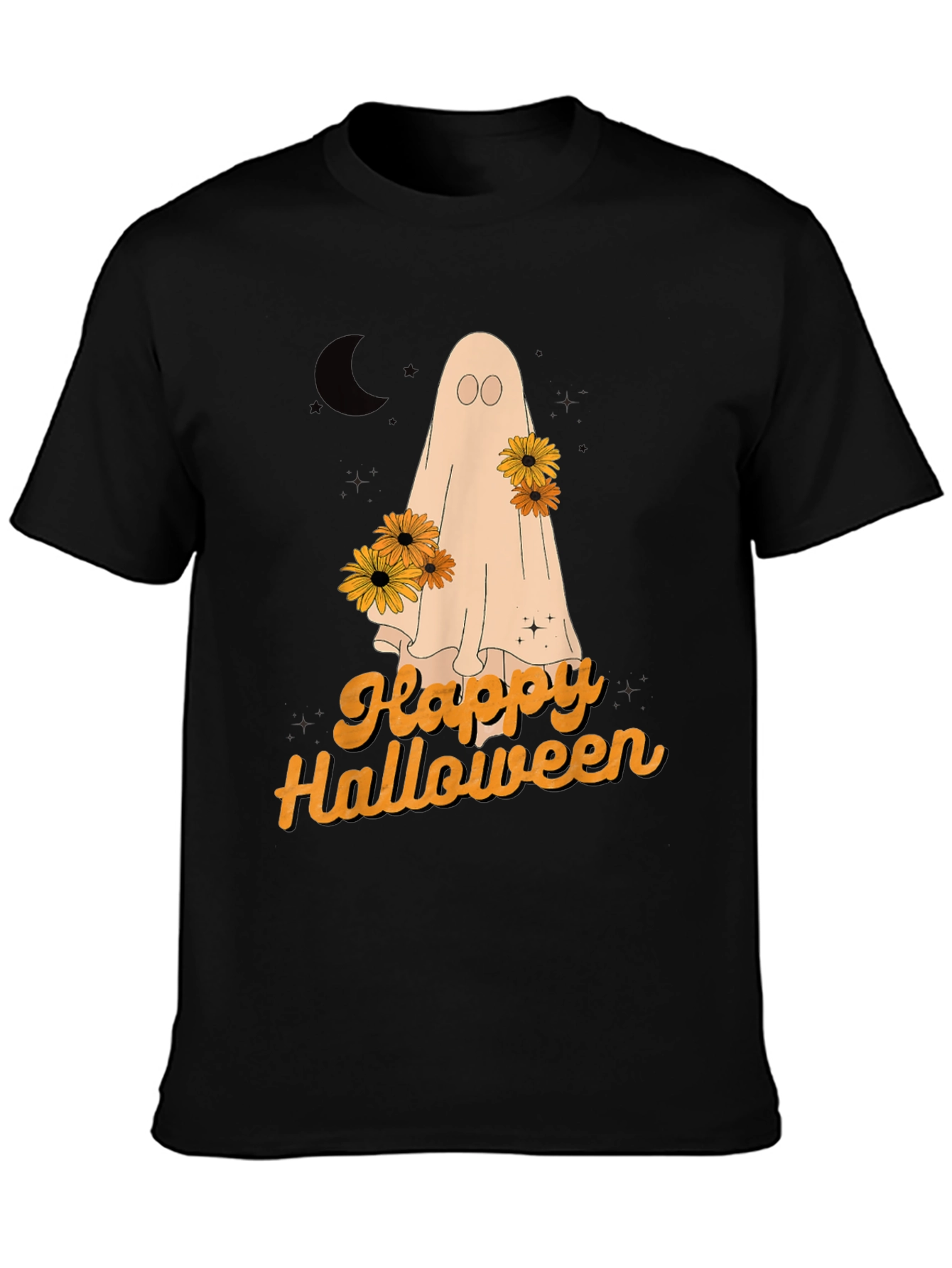 Happy Halloween Ghost Graphic Tee