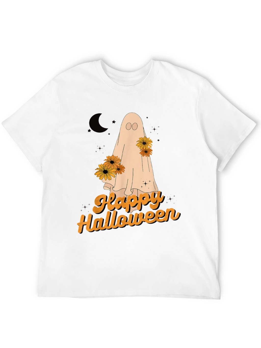 Happy Halloween Ghost Graphic Tee