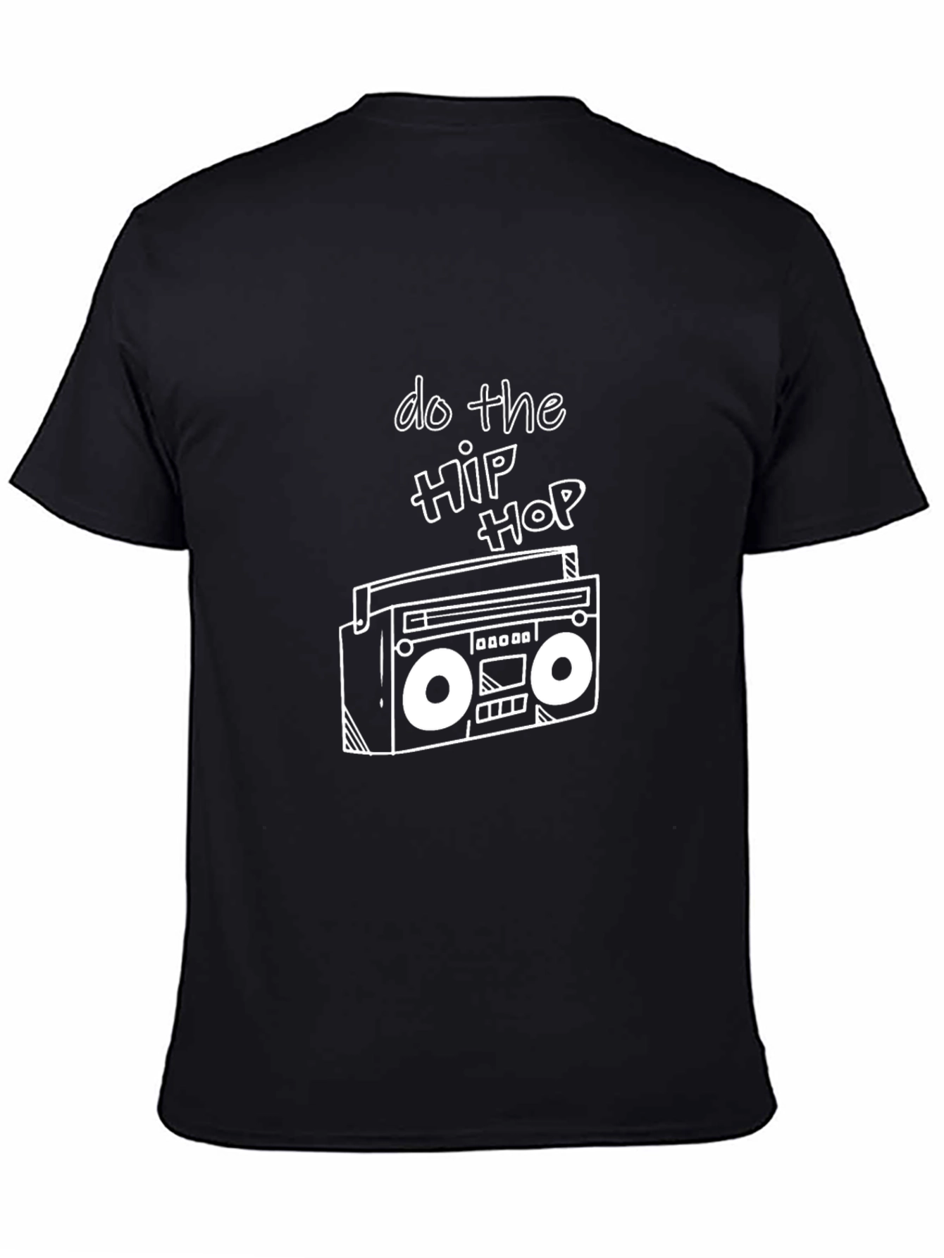 Do the Hip Hop Black Graphic Tee
