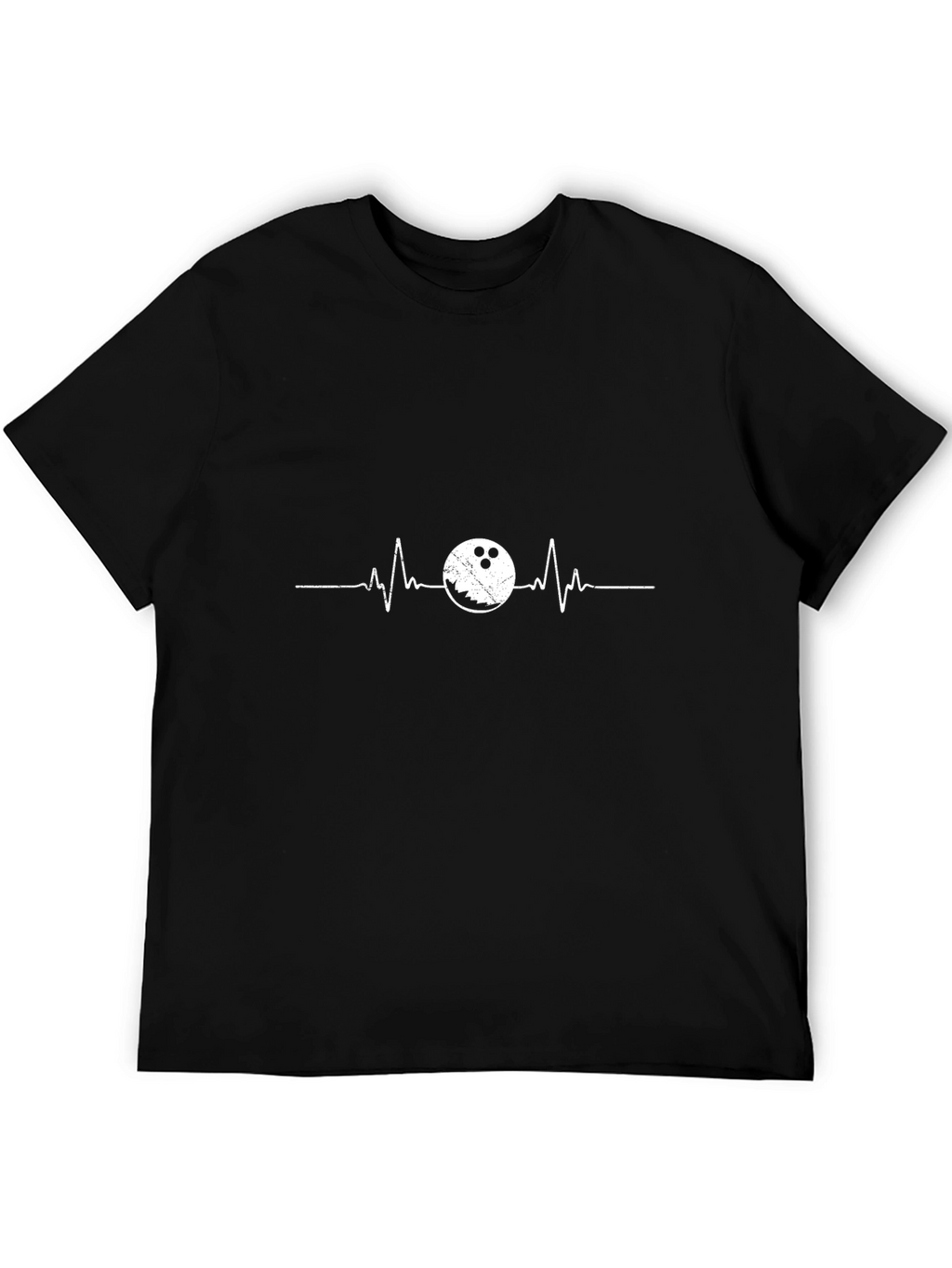 Bowling Heartbeat T-Shirt: Strike Your Style!