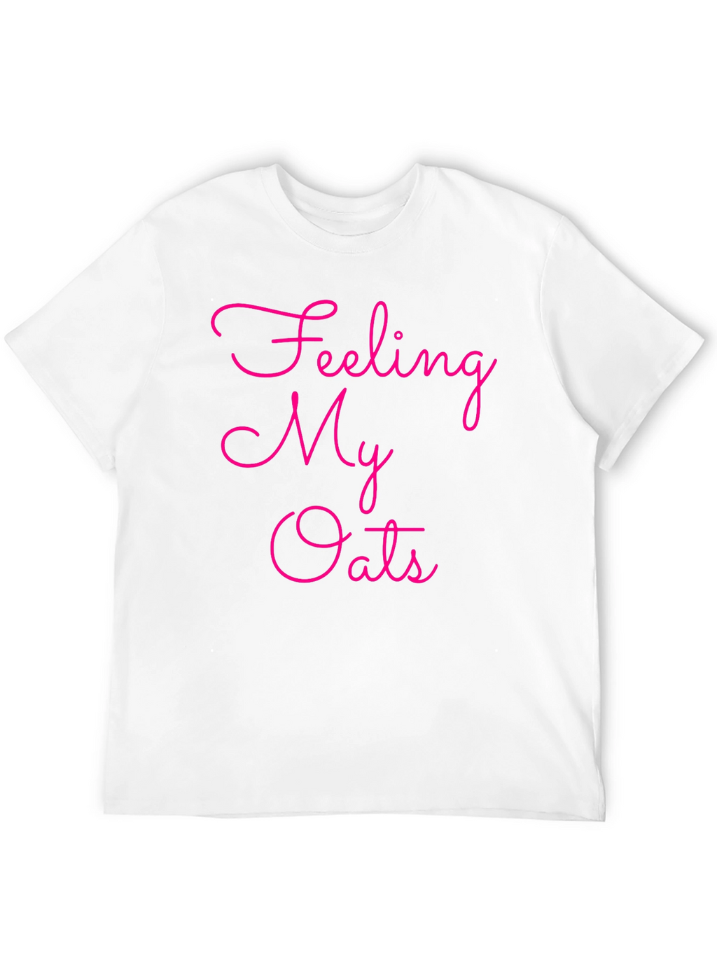 Feeling My Oats Graphic Tee - Trendy Black T-Shirt