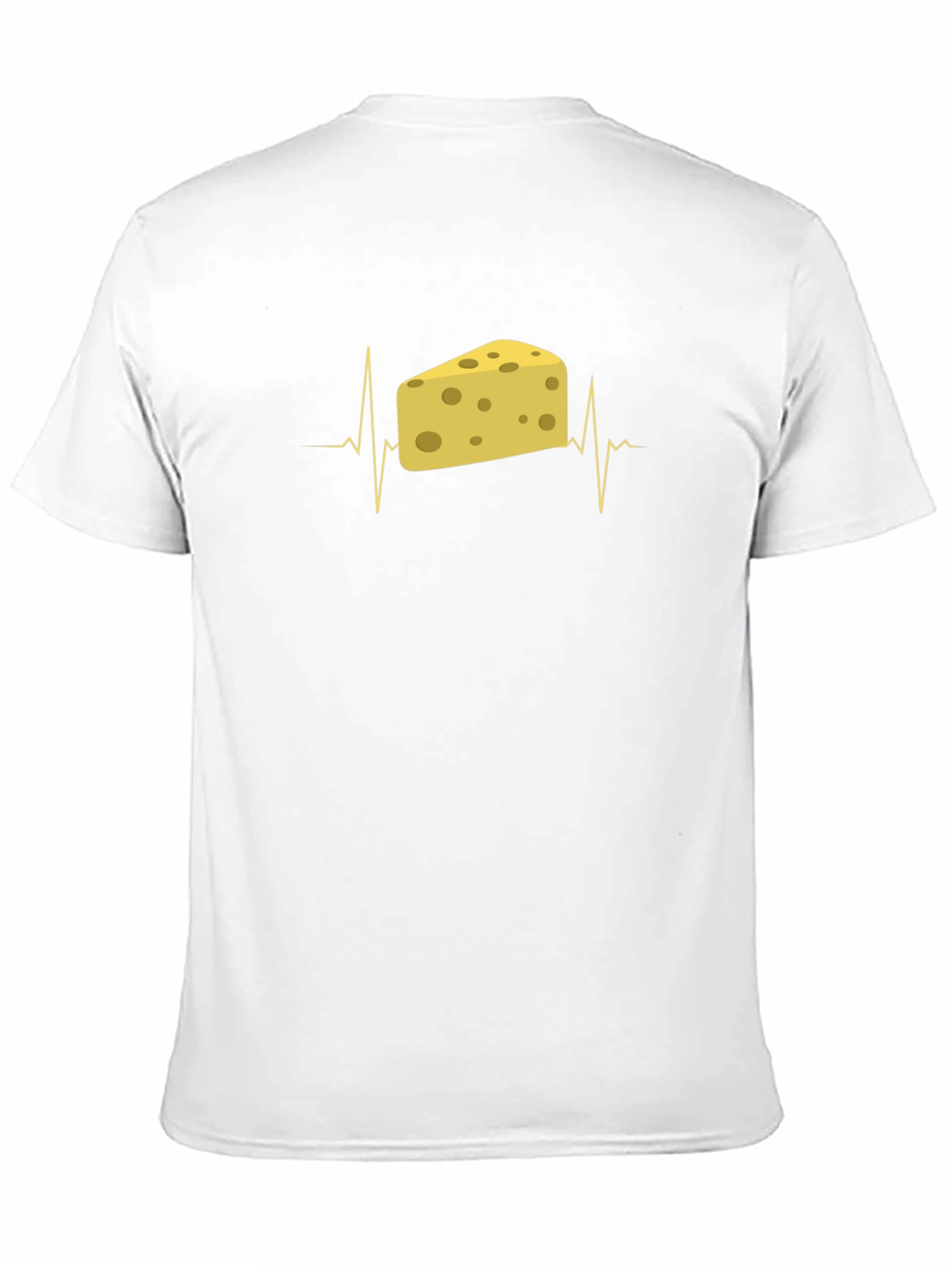 Cheese Lover ECG T-Shirt - Black