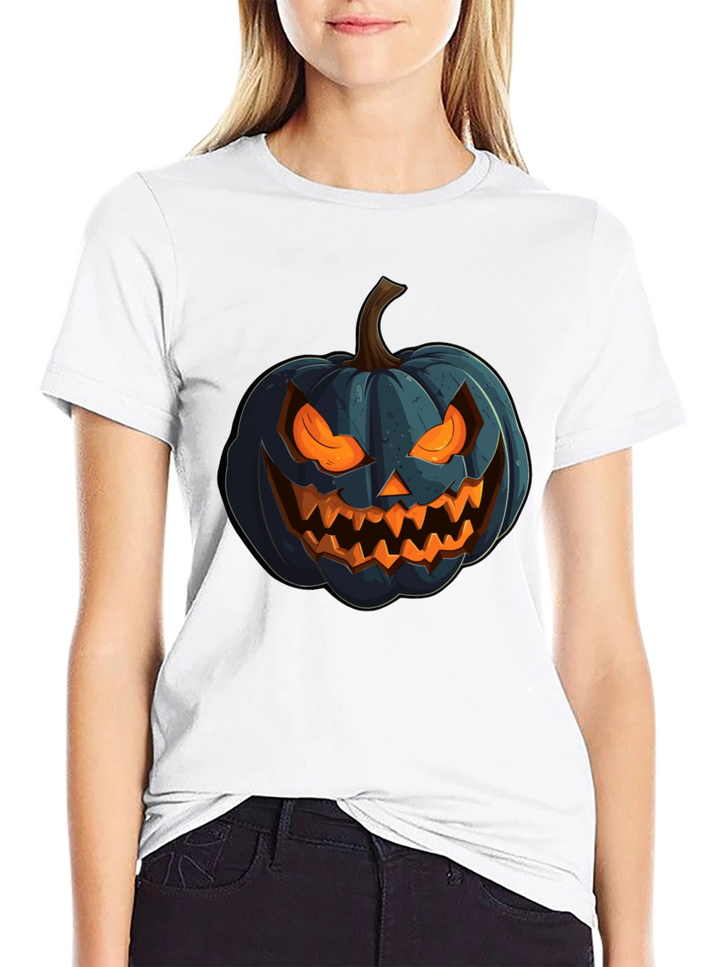 Halloween Pumpkin Graphic Tee