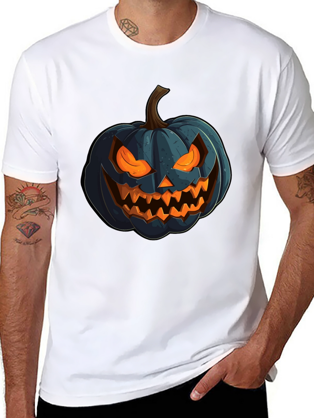Halloween Pumpkin Graphic Tee