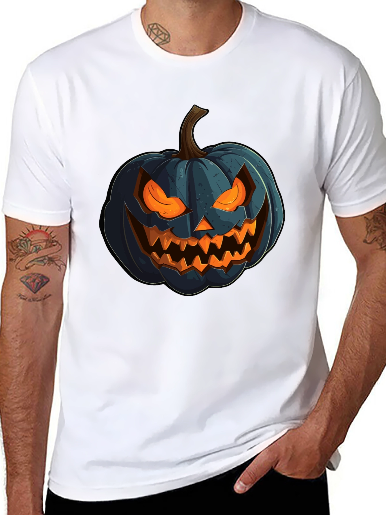 Halloween Pumpkin Graphic Tee