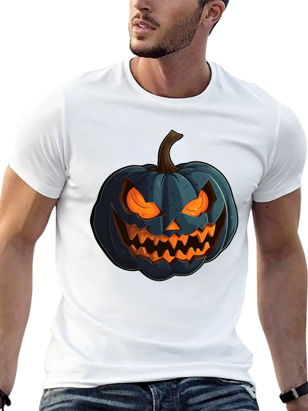 Halloween Pumpkin Graphic Tee
