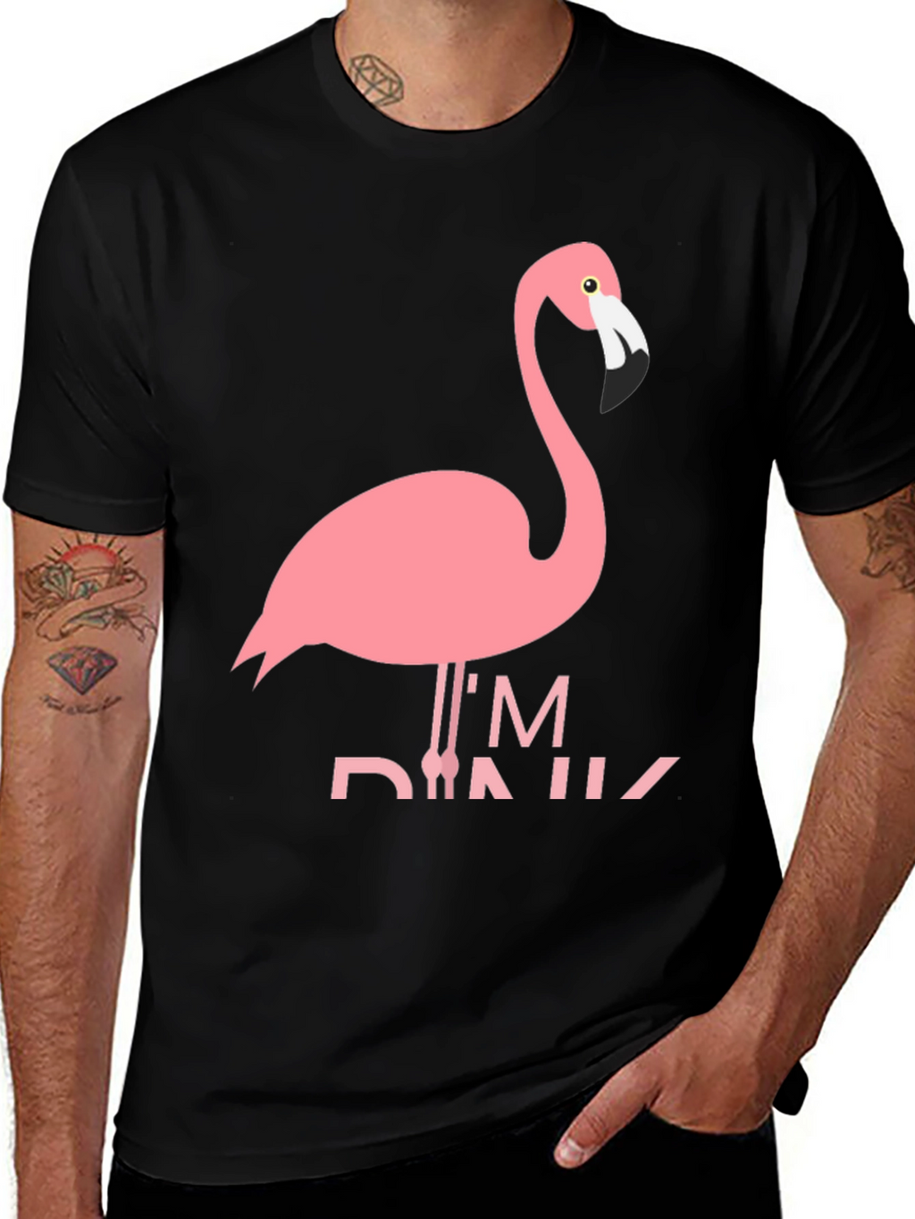 Im Pink Flamingo T-Shirt - Fun Summer Tee