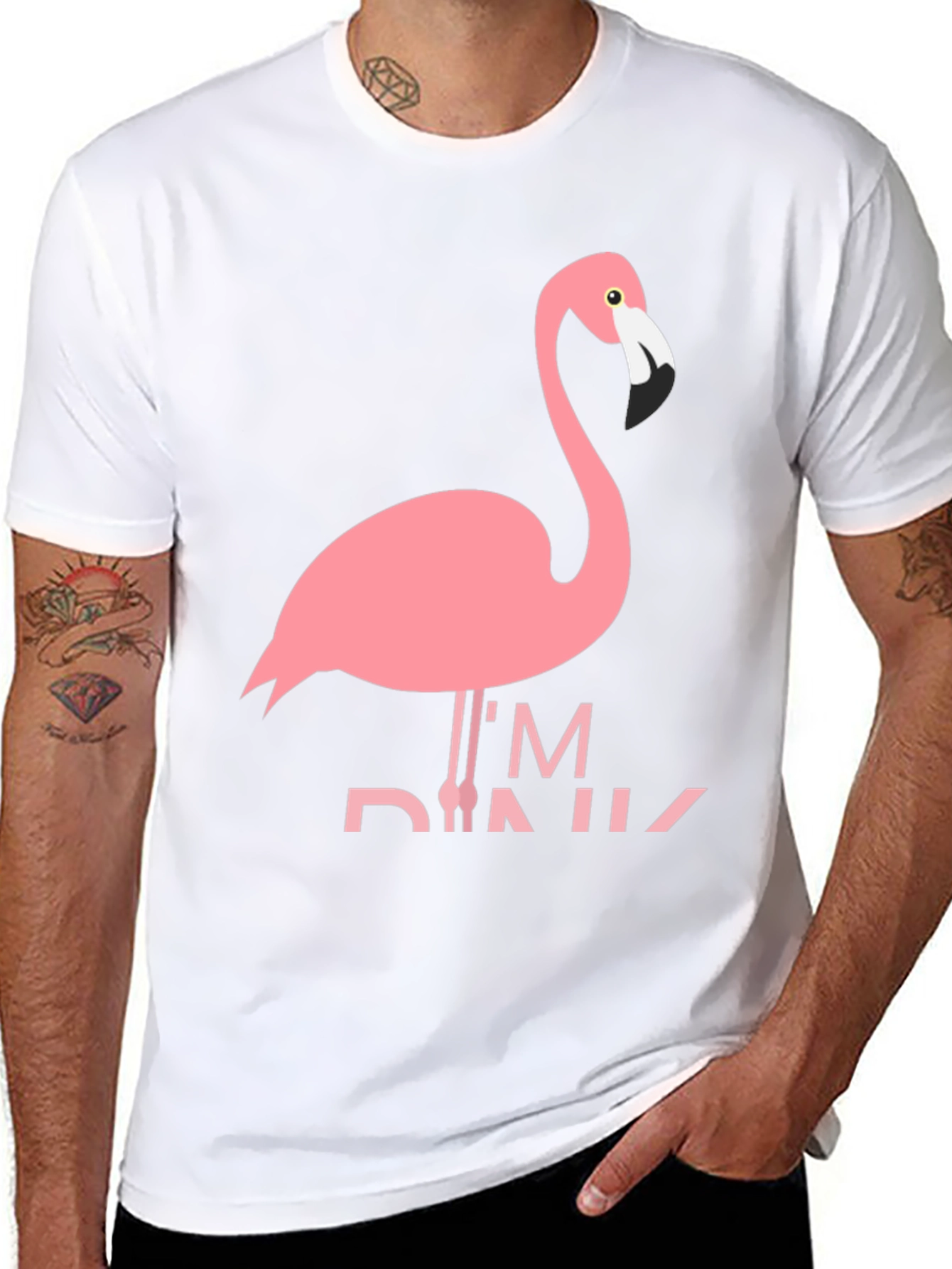 Im Pink Flamingo T-Shirt - Fun Summer Tee