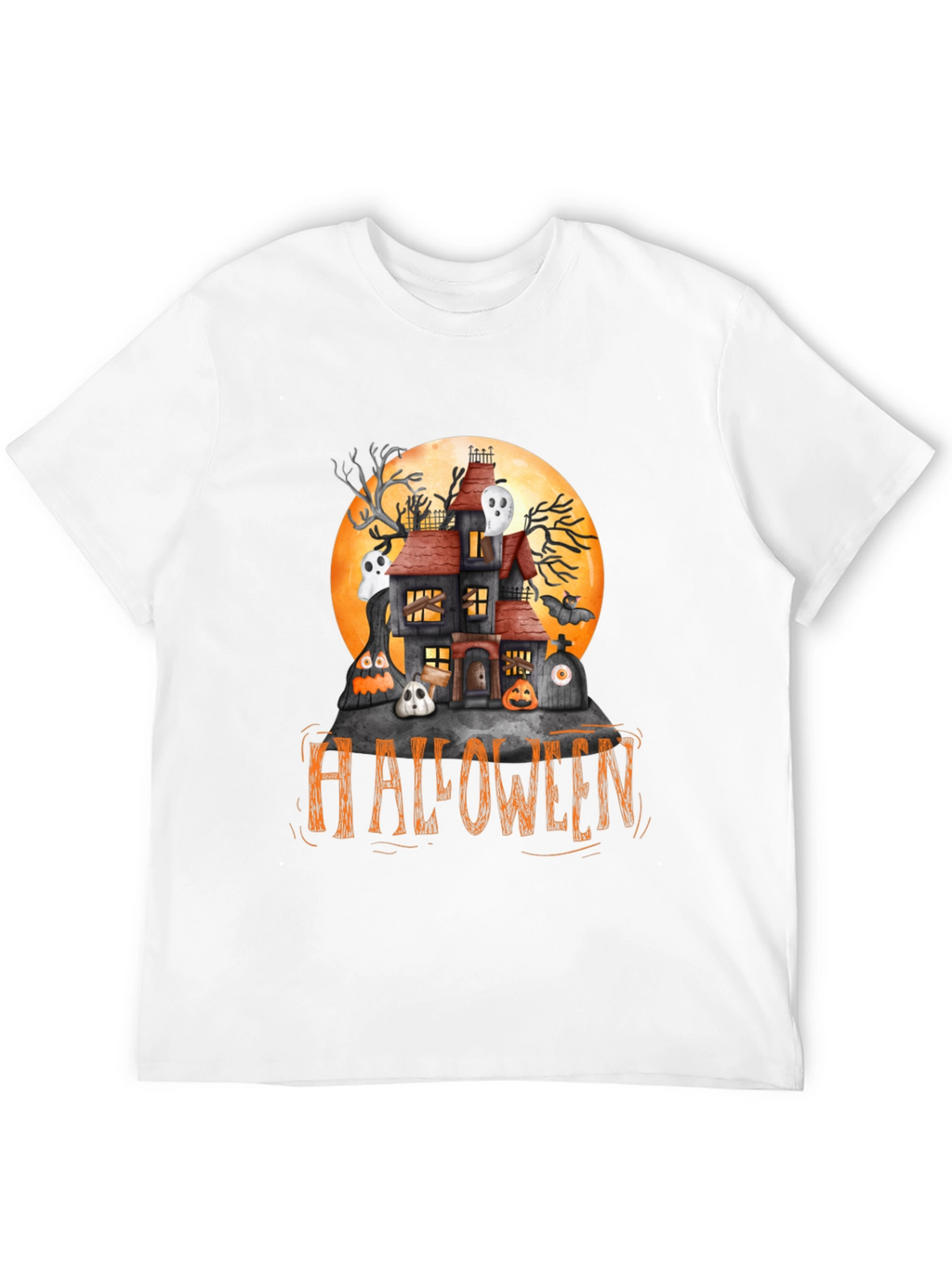 Halloween Spooky Haunted House Tee