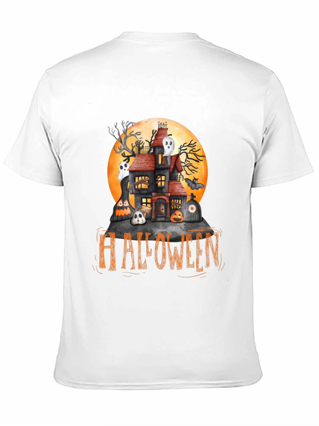Halloween Spooky Haunted House Tee