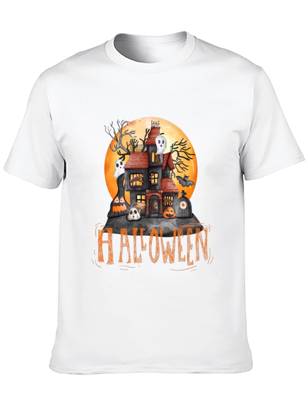 Halloween Spooky Haunted House Tee