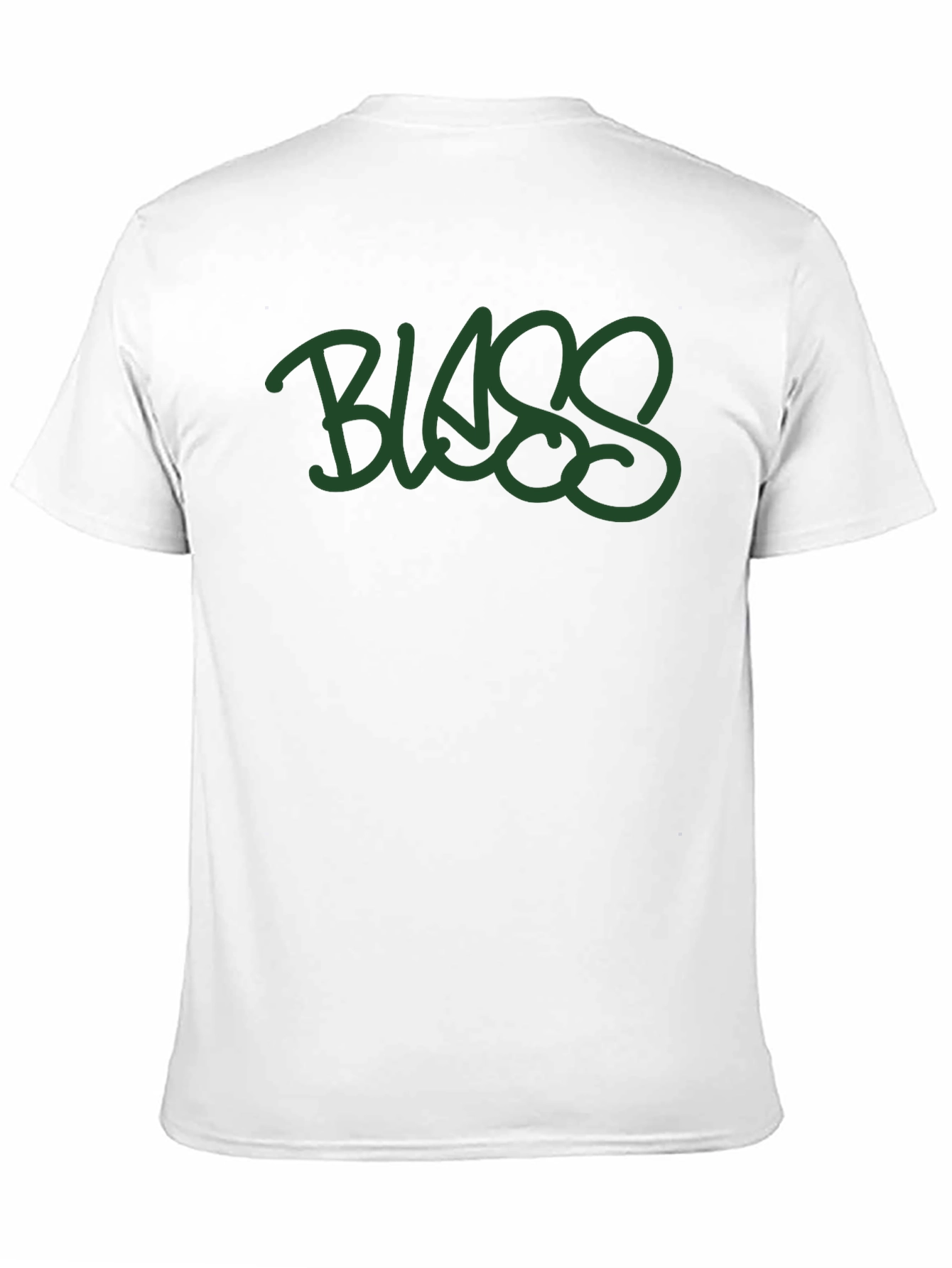Blass Graffiti Style Graphic Print Tee - Black