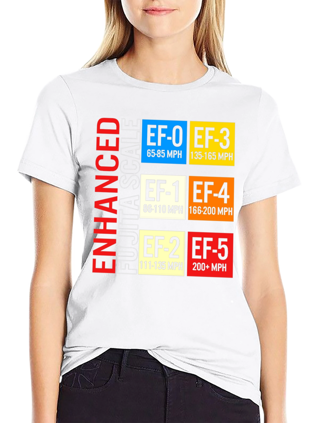 Enhanced Fujita Scale Tornado T-Shirt