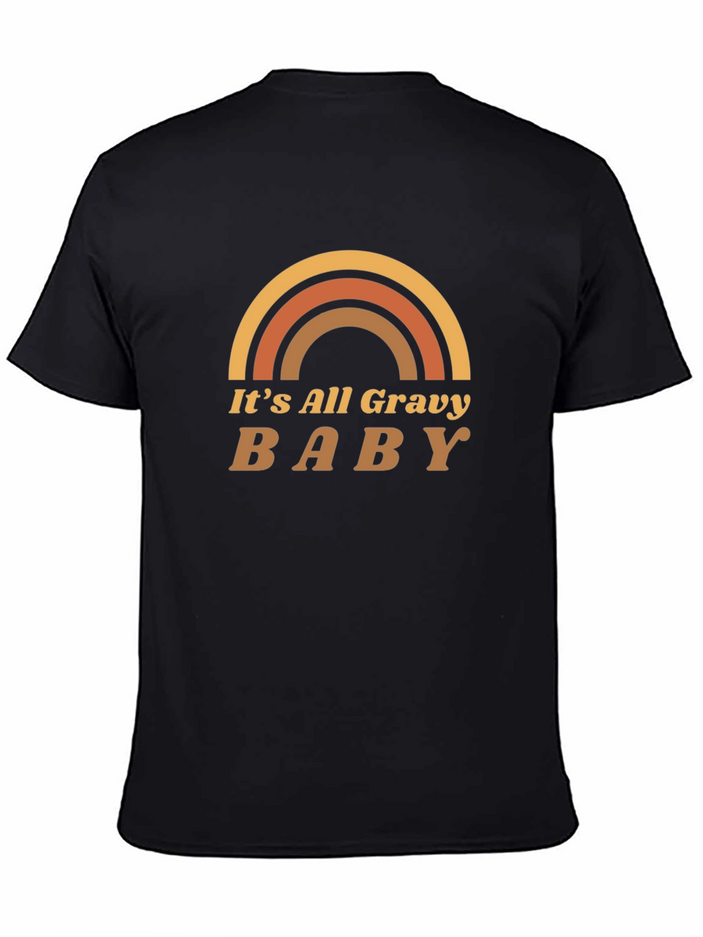 Its All Gravy Baby Graphic Tee - Black
