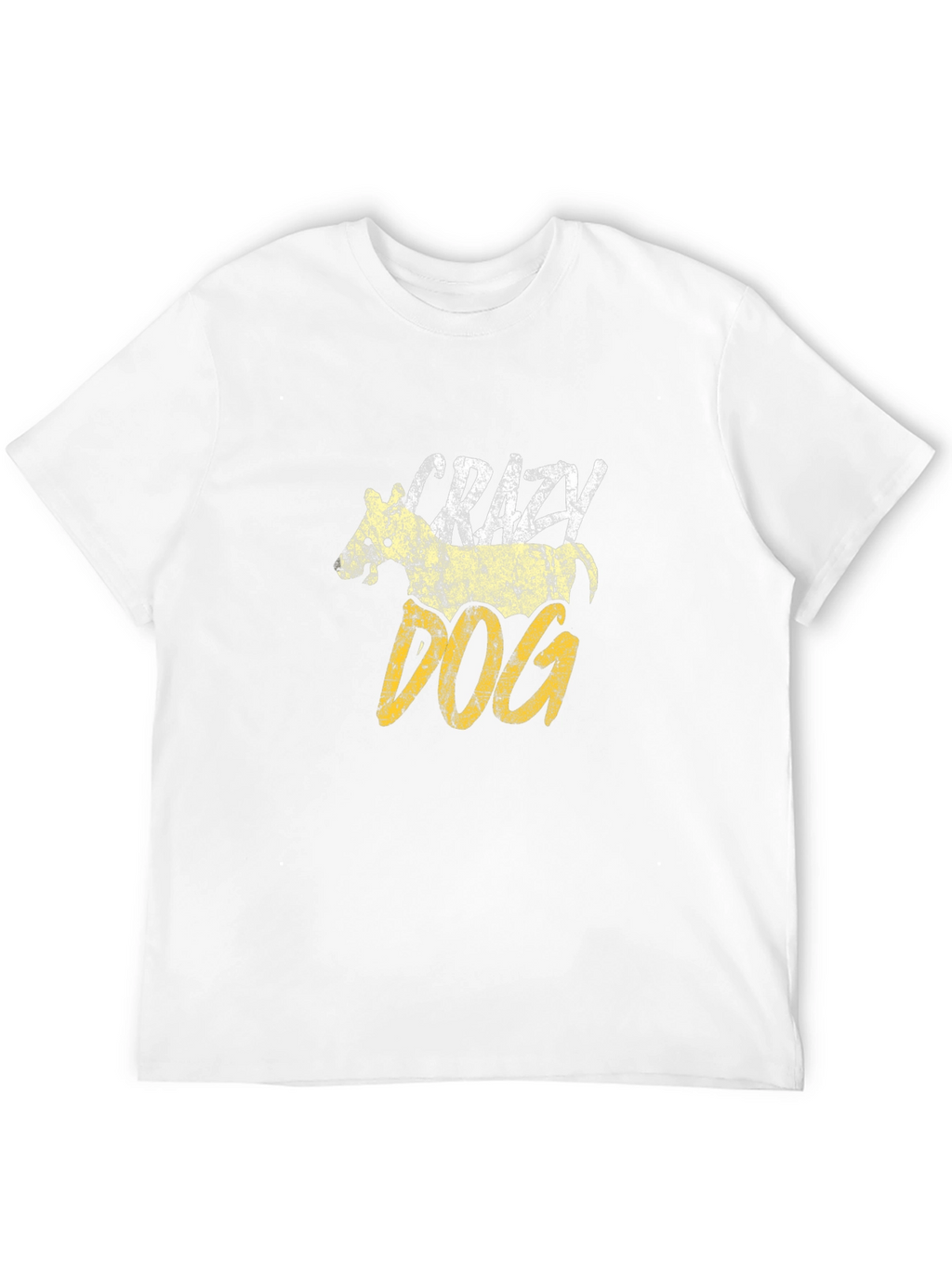 Crazy Dog Graphic T-Shirt