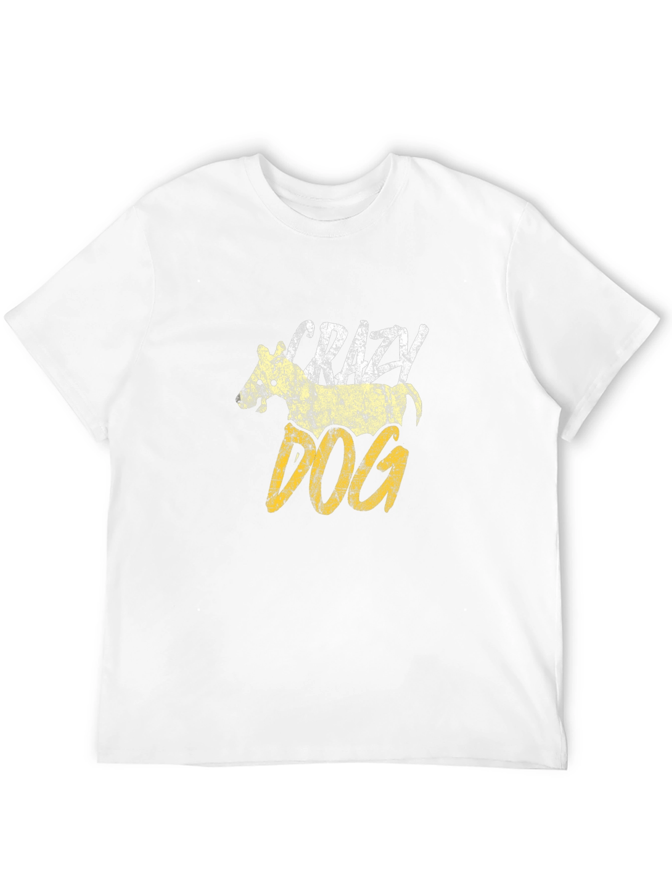 Crazy Dog Graphic T-Shirt