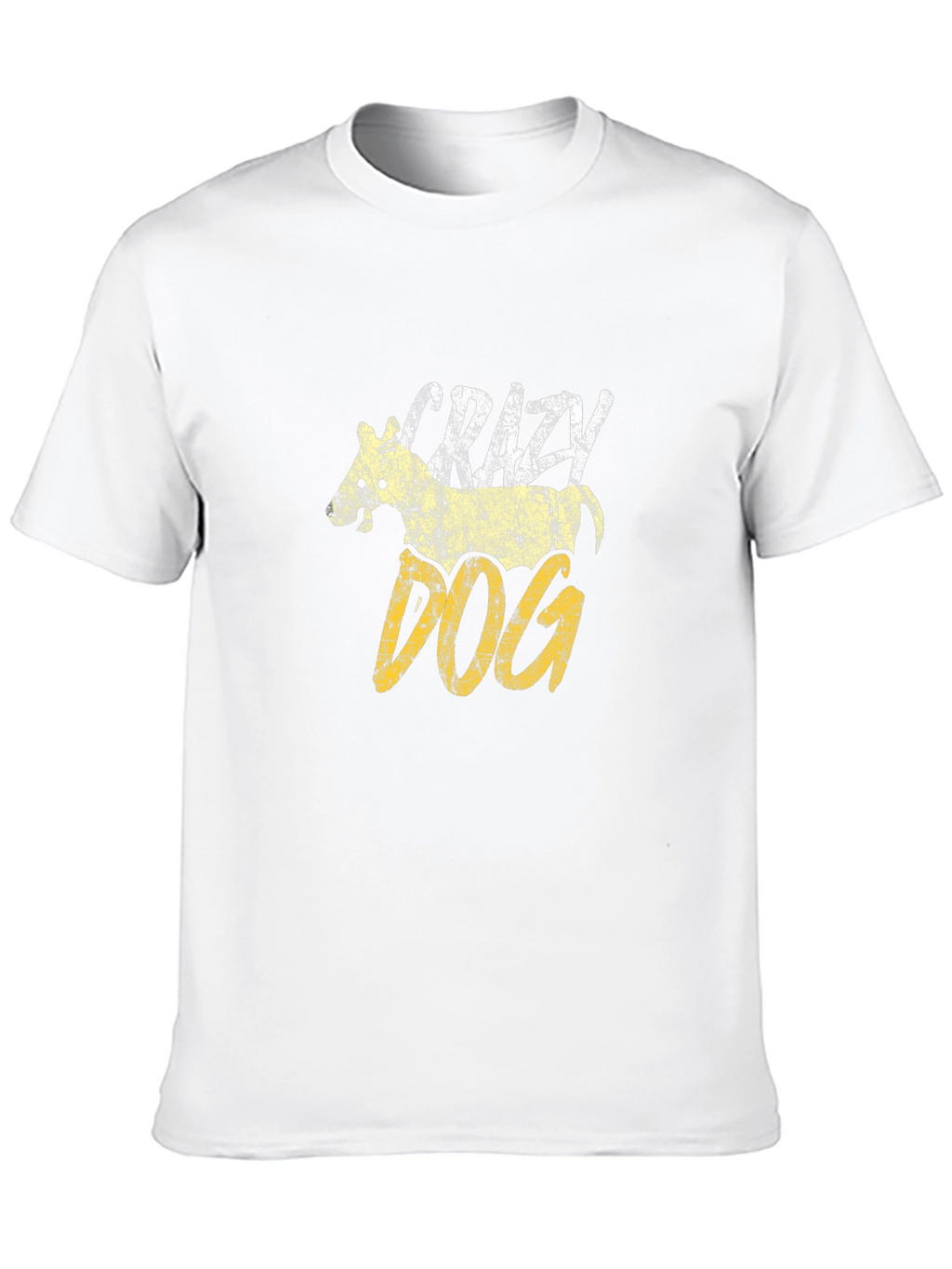 Crazy Dog Graphic T-Shirt