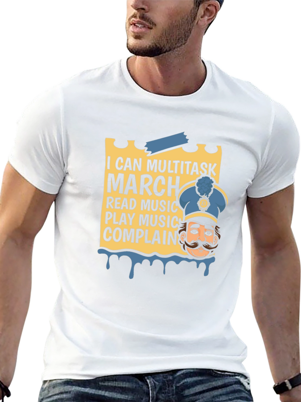 Multitask March Music T-Shirt