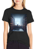 Bookworm T-Shirt - Library Lover Tee
