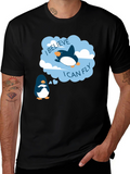 Believe I Can Fly Penguin T-Shirt