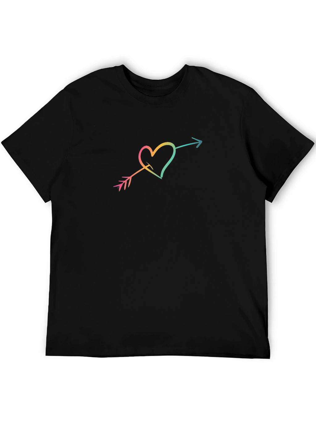 Heart & Arrow Tee - Black