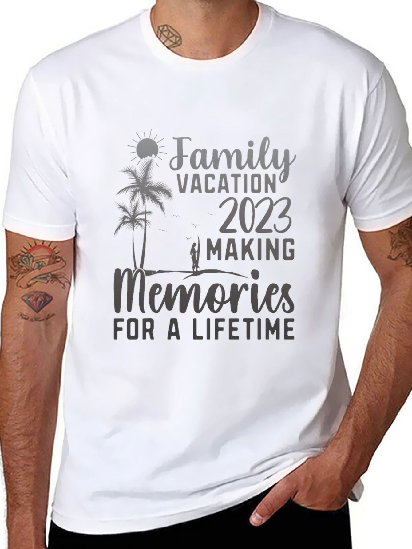 Family Vacation 2023 T-Shirt - Making Memories