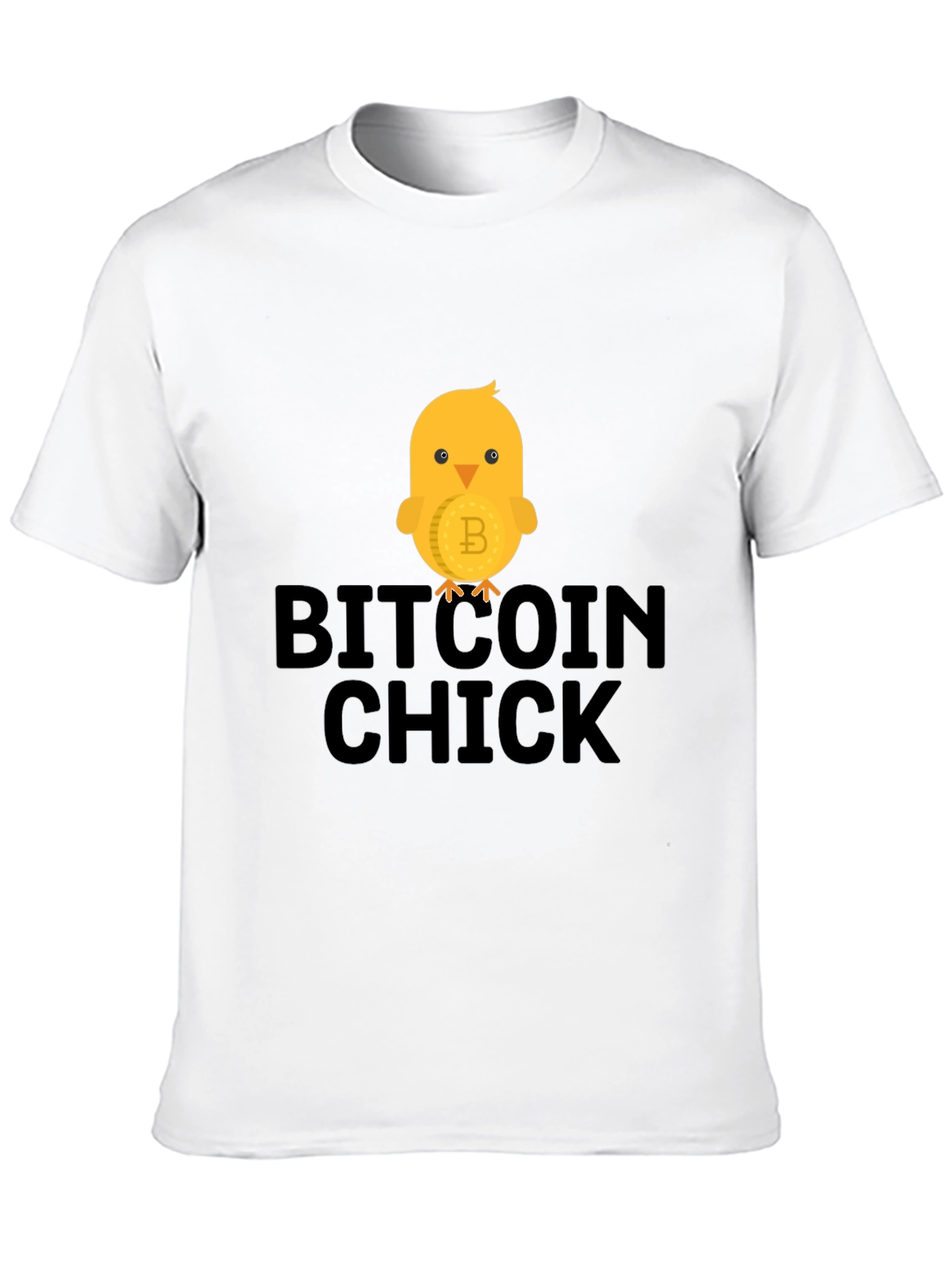 Bitcoin Chick T-Shirt - Crypto Tee