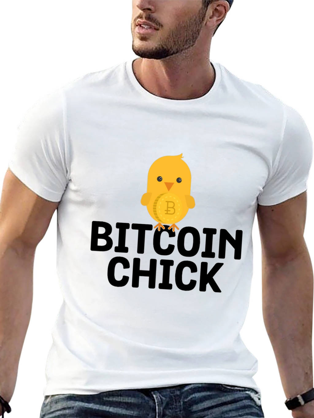 Bitcoin Chick T-Shirt - Crypto Tee