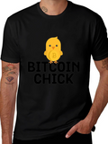 Bitcoin Chick T-Shirt - Crypto Tee