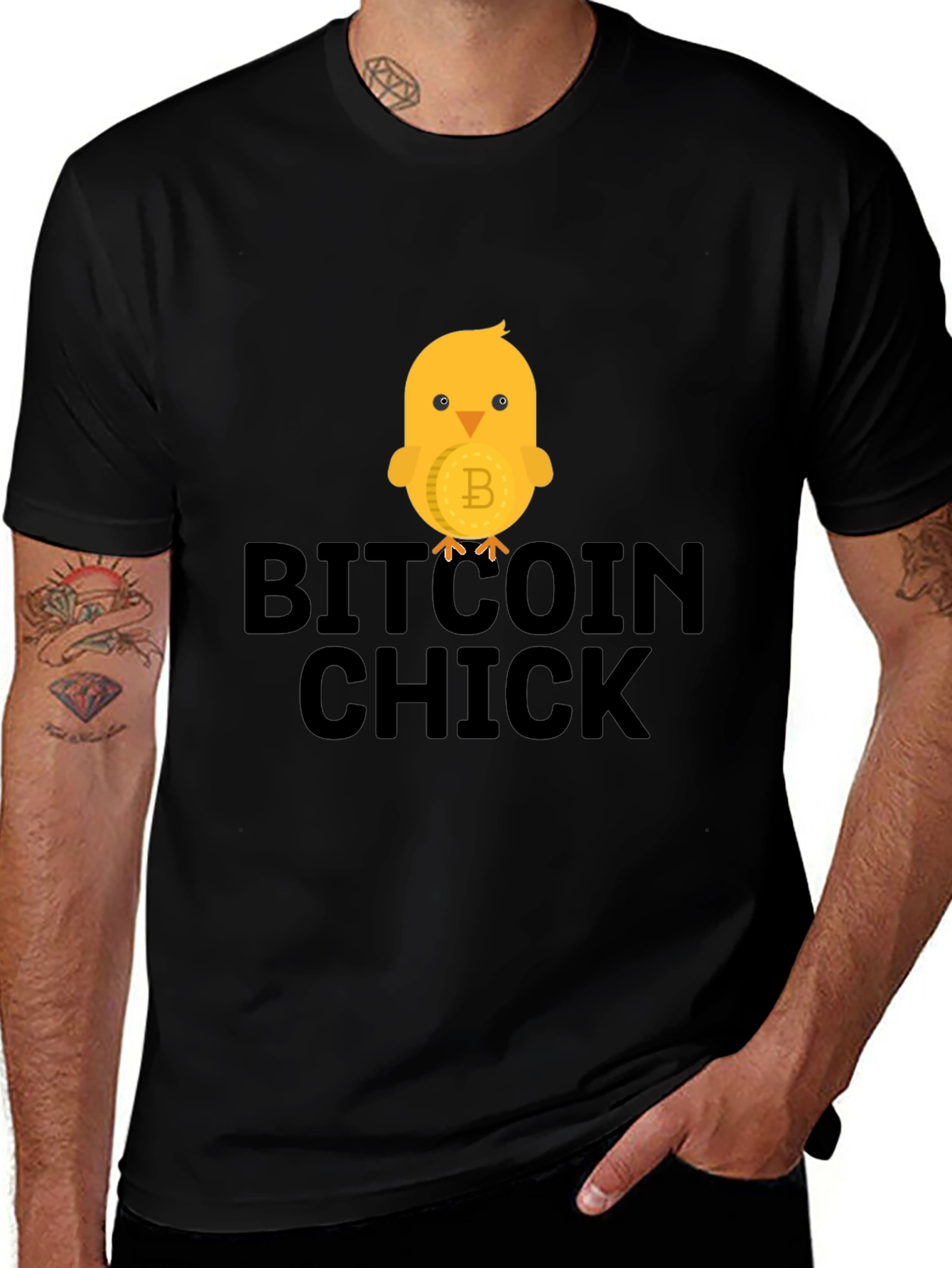 Bitcoin Chick T-Shirt - Crypto Tee