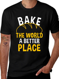 Bake The World Better Place Graphic Tee