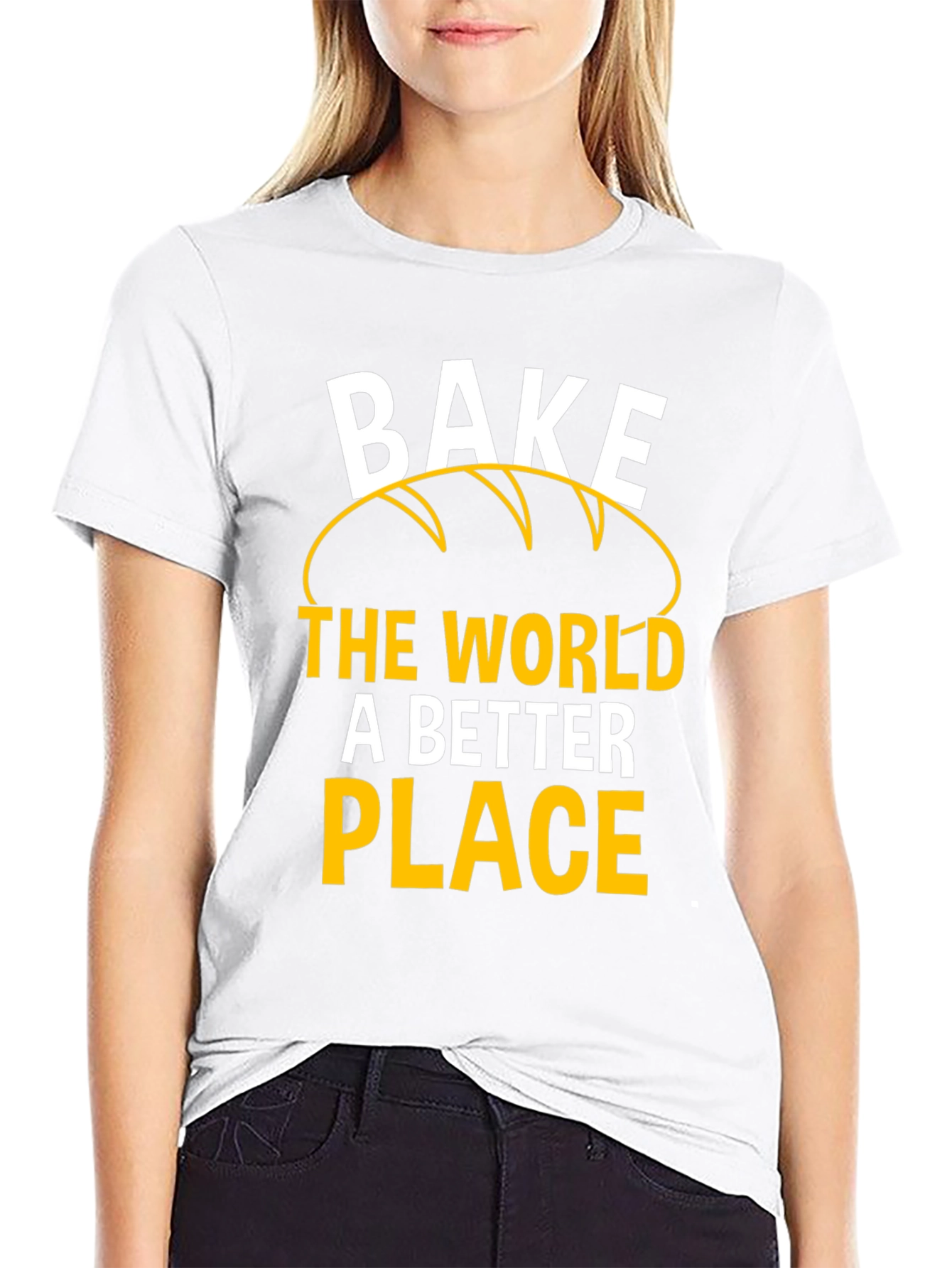 Bake The World Better Place Graphic Tee