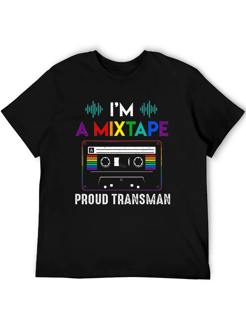 Proud Transman Mixtape Graphic T-Shirt