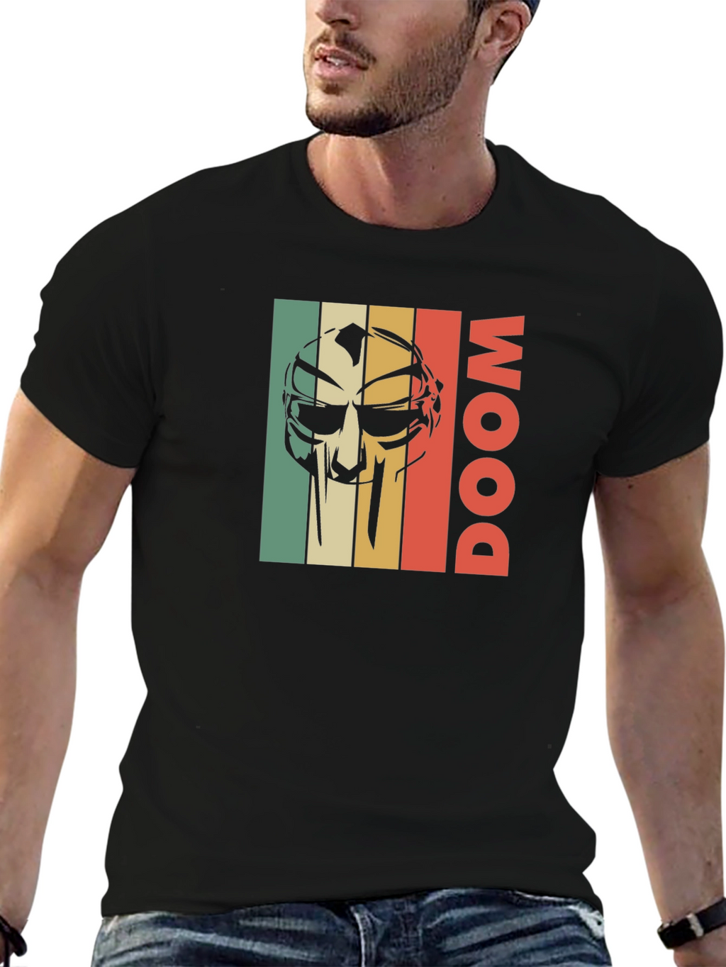 MF Doom Retro Style T-Shirt