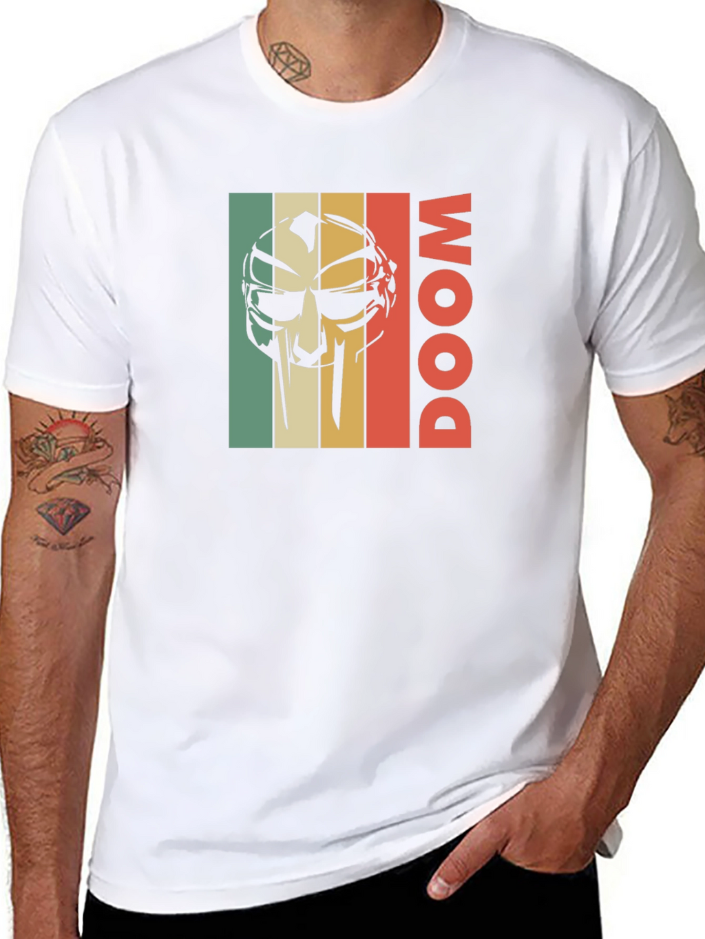 MF Doom Retro Style T-Shirt