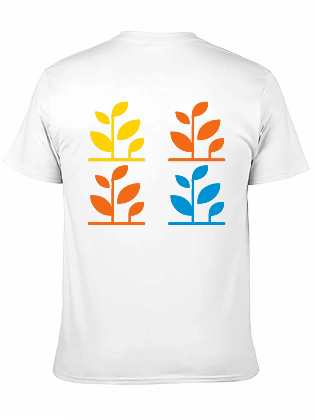 Modern Botanical Graphic T-Shirt