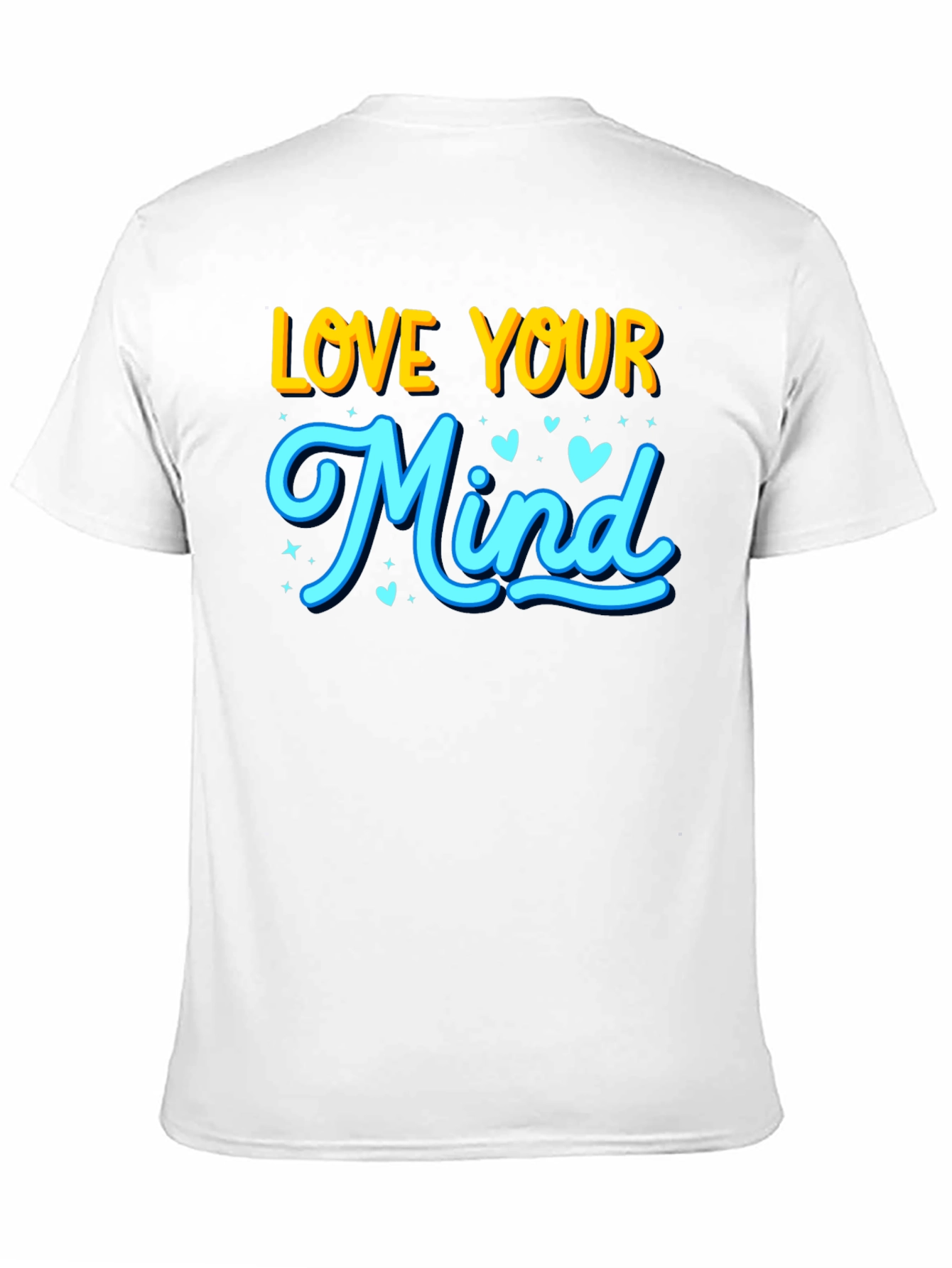 Love Your Mind Graphic T-Shirt - Black